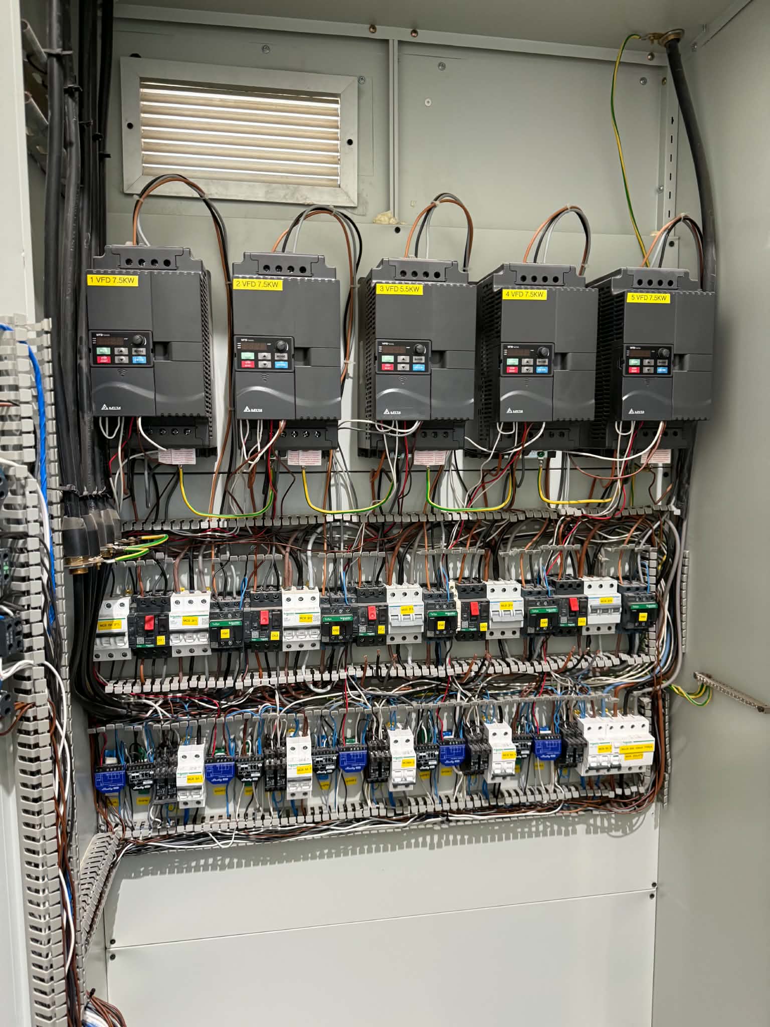 Automated fan control system for farm ventilation (1/2)
